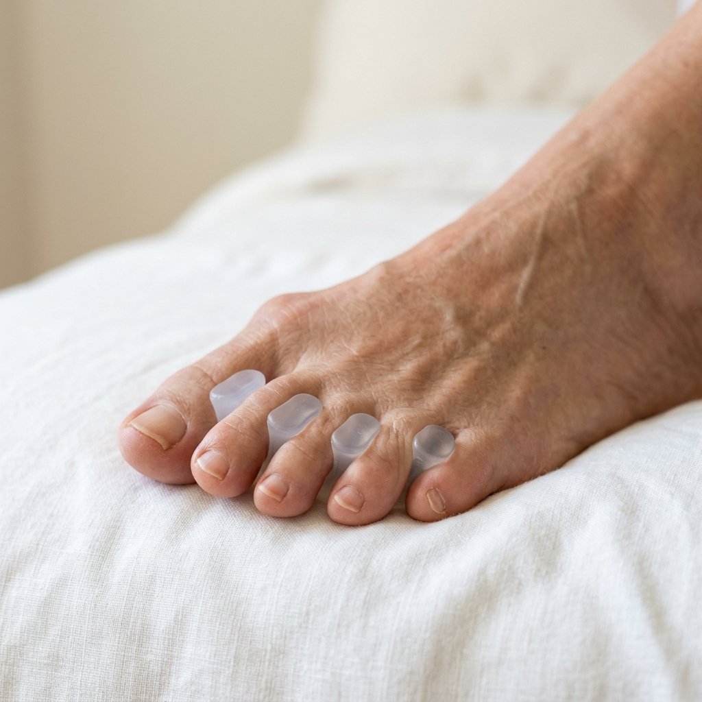 Gentle Toe Separators for Bunion Relief